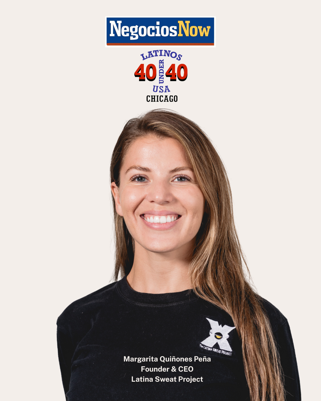 Margarita Quiñones Peña — Negocios Now 40 Under 40 Chicago 2025