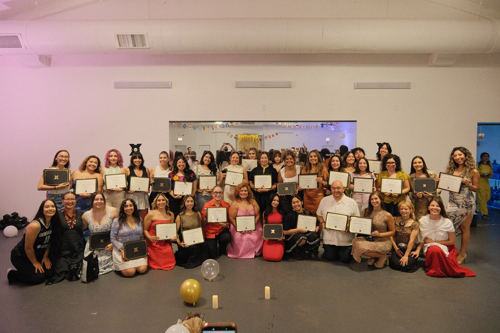 YTT graduates celebrating at the 2026 graduation ceremony at LSP Studio