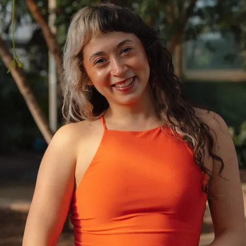 Dr. Alyssa Perez, who leads Slow Burn: A Pilates Flow