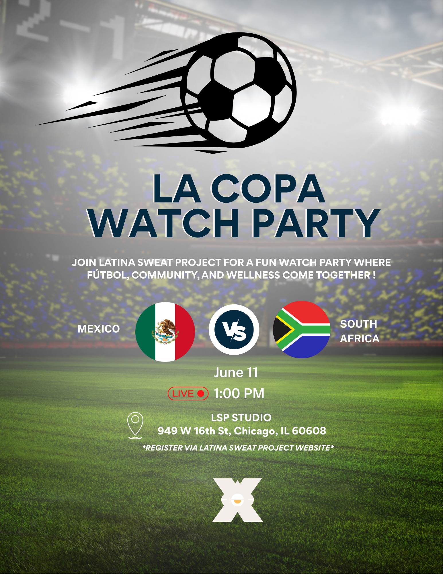 LSP World Cup Watch Party event graphic